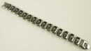 Bracelet Skulls In Rectangle