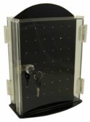 Display Stand Black Acrylic 25cm