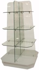 Glass Display Gondola 800X800X1379mm Code 99841