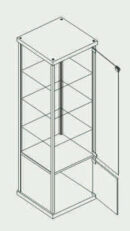 Cabinet 500x500x1830