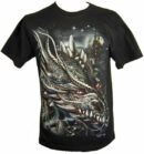 T-Shirt Large Fiery Dragon