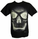 T-Shirt X Large Glowing Skull