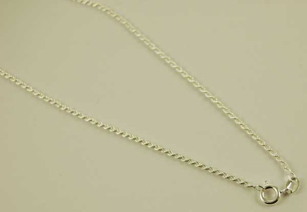 Silver Chain Rope 18 Inch
