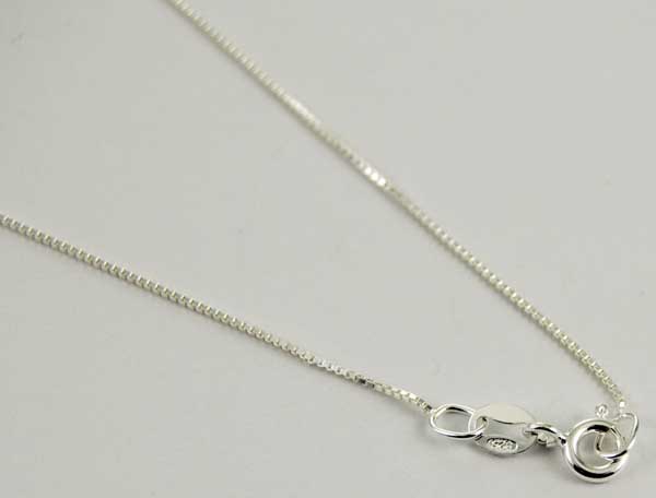 Silver Chain Box 20 Inch