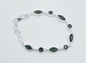 Silver PL Bracelet MysticTopaz