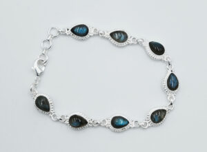 Silver PL Bracelet Labradorite