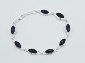 Silver PL Bracelet Amethyst