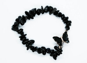 Bracelet.Ch Butterfly Obsidian