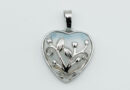 Pendant Heart 20mm Opalite
