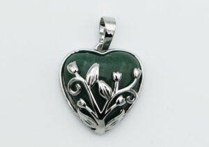 Pendant Heart Caged Aventurine