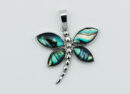 Pendant Dragonfly Abalone