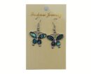 Earrings Butterfly Abalone