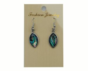 Earrings Eye Shape Abalone