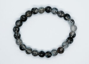 Bracelet 8mm Dragon Skin Agate