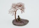 Tree Rose Quartz Chips Buddha