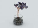 Tree Glass Pot Amethyst