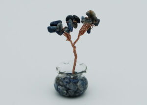 Tree Glass Pot Lapis