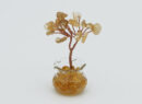 Tree In Glass Pot Citrine