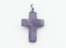 Pendant Cross With CZ Amethyst