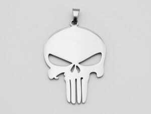 Pendant Steel Skull
