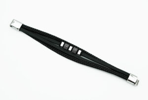 Leather Bracelet With Steel