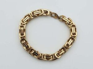 Bracelet Steel LargeLinks Gold