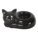T-light Holder Black Cat Magick