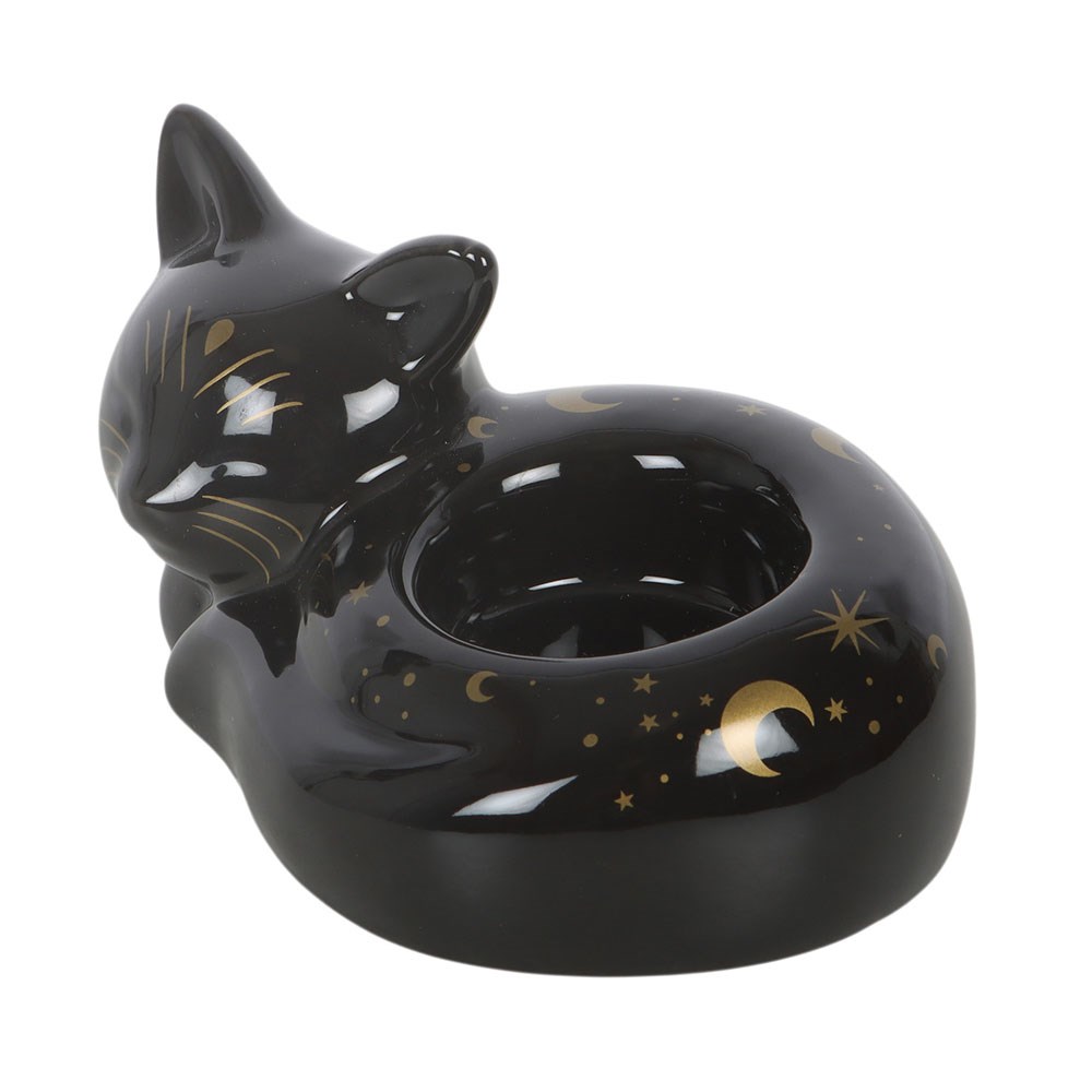 T-light Holder Black Cat Magick - Image 2