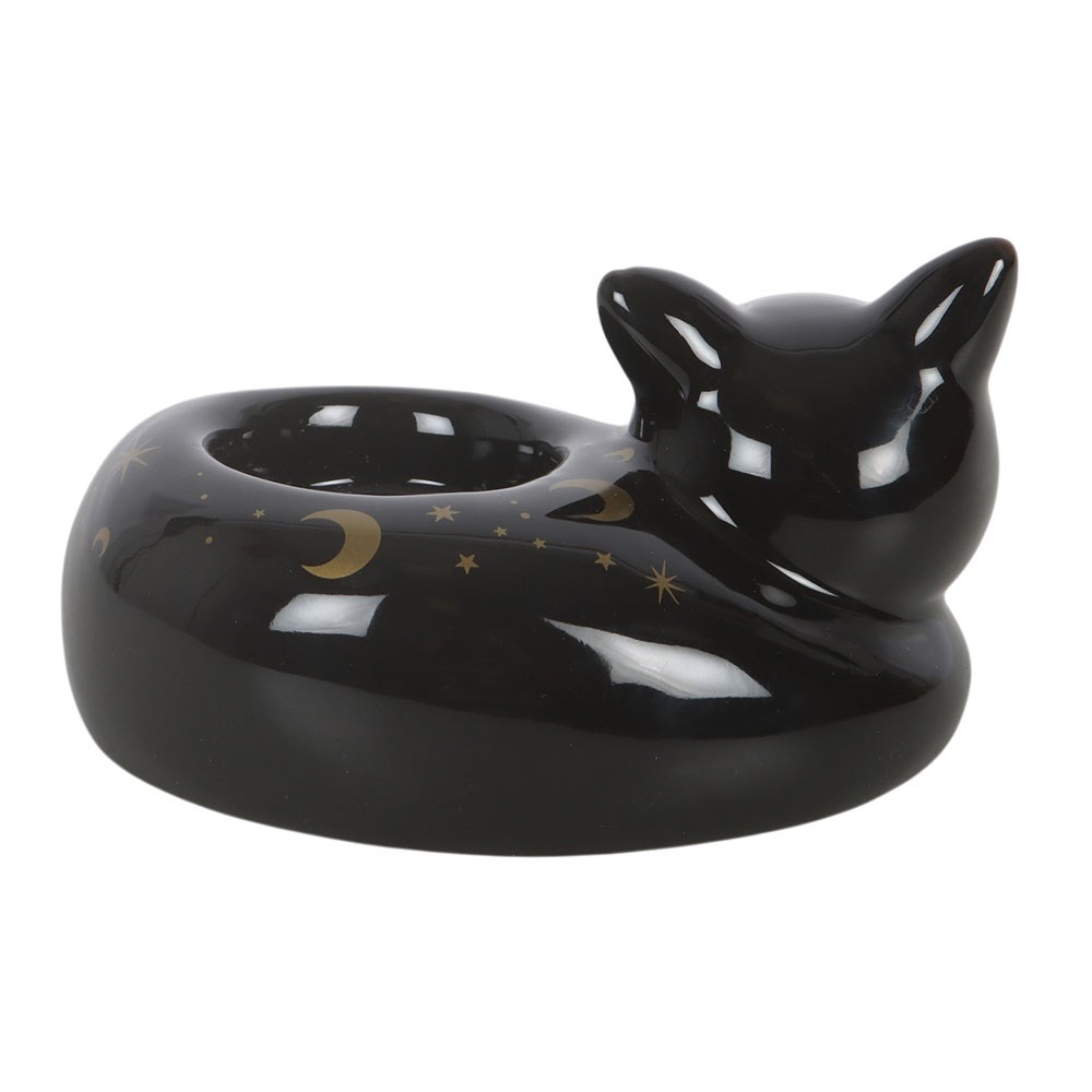T-light Holder Black Cat Magick - Image 3